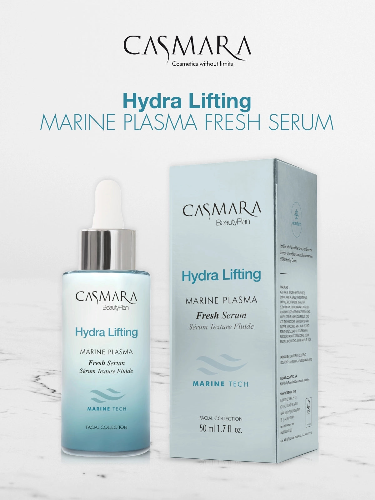 Hydra Lifting Marine Plasma Fresh Serum - Casmara