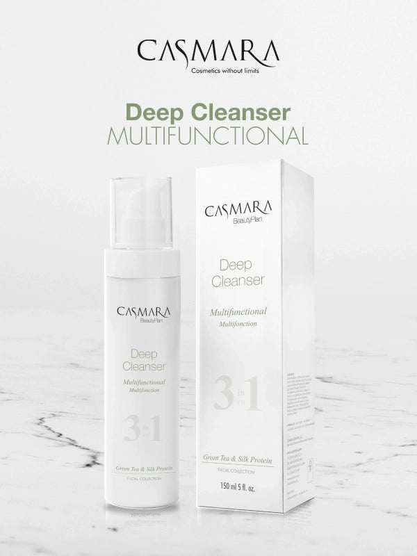 Deep Cleanser 3en1 - Green Tea & Silk Protein  - Casmara